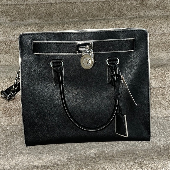 Black Hamilton Specchio Michael Kors purse - Picture 1 of 4